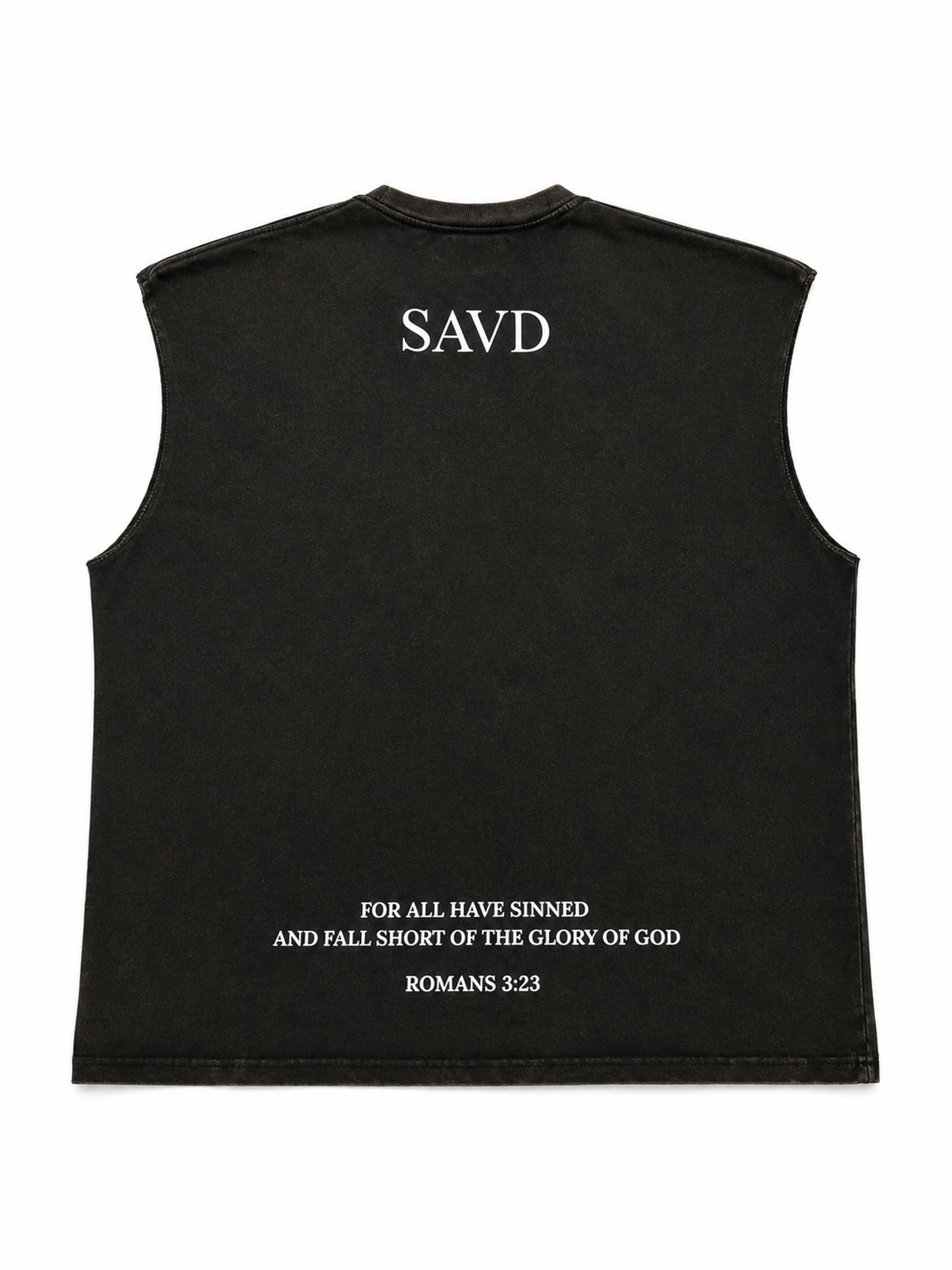 No sinners Sleeveless Shirt