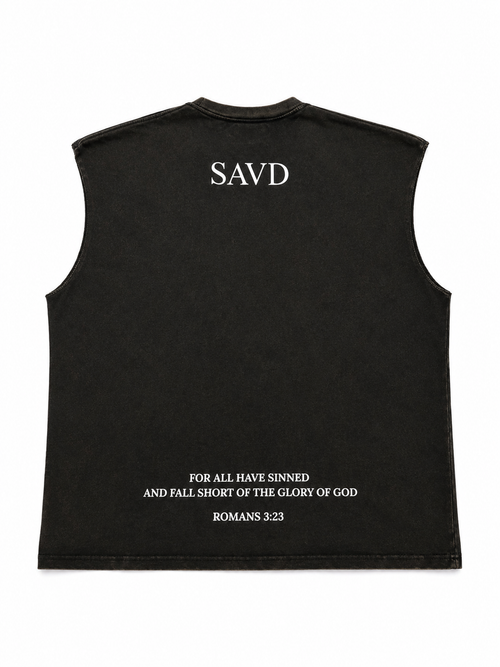 No sinners Sleeveless Shirt