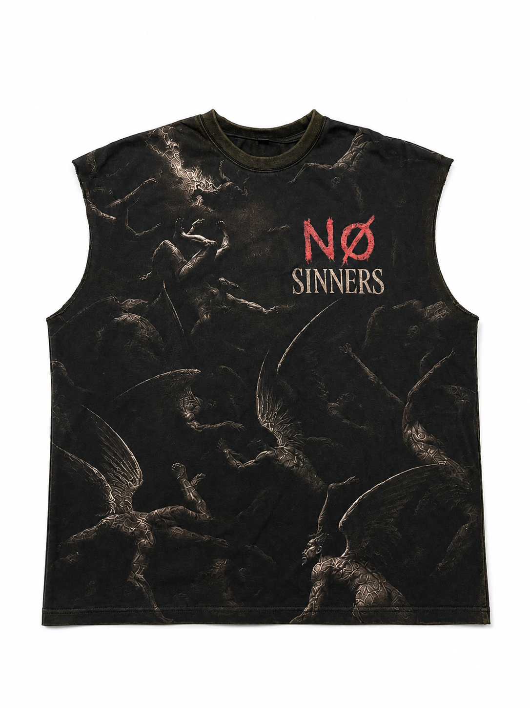 No sinners Sleeveless Shirt